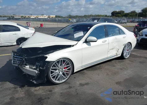 2016 Mercedes-Benz S 550 z USA, uszkodzony, nr VIN WDDUG8CB6GA236168